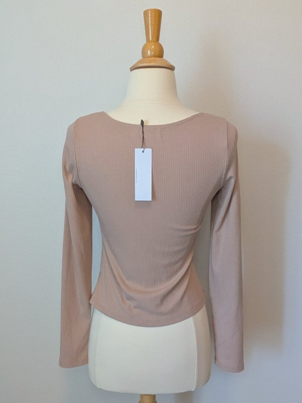 Sunday Ritual Olivia Long Sleeve Rib Top - Picture 2 of 4